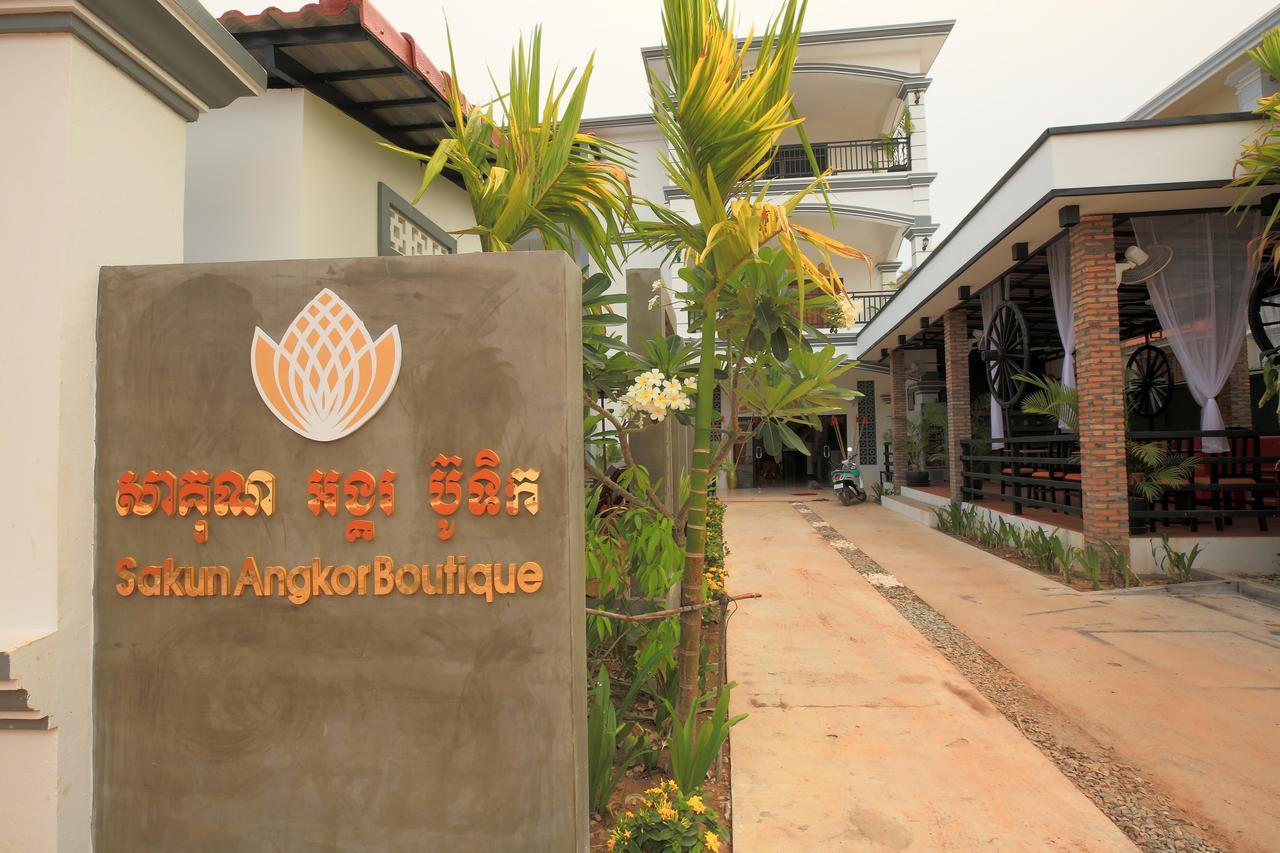 Sakun Angkor Boutique Hotell Siem Reap Eksteriør bilde